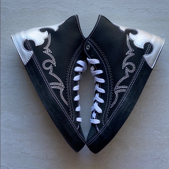 NWT converse all star western high tops black - Picture 7 of 8